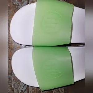 Brand New Men\'s Size 8/ 9.5 W, White and Lime Grean Tommy Hilfiger Slides Tommy Hilfiger | Shoes | Brand New Mens Size 8 95 W White  main image 3